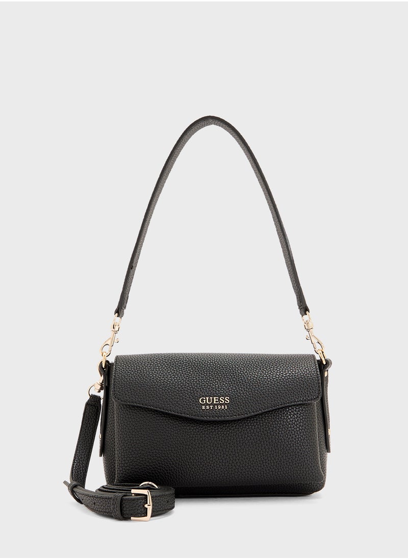 GUESS Brenton Flap Shoulder Bag  - Image 1