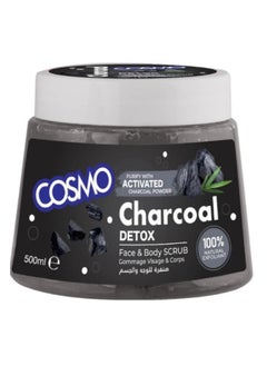 COSMO Cosmo Charcoal Face & Body Scrub, 500ml 