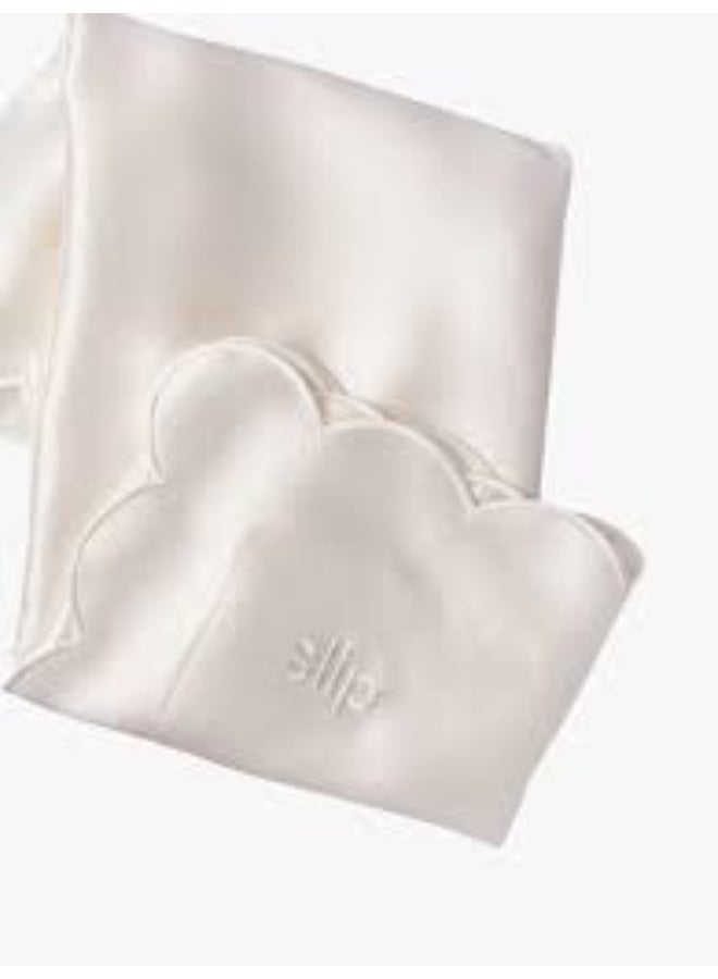 Slip Pure Silk Queen Pillowcase with scalloped edge - white 1 piece - Image 2