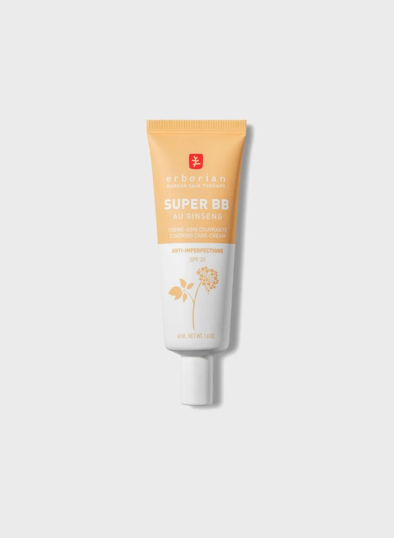 erborian Super Bb - Full Coverage Bb Cream For Acne Prone Skin Nude 40Ml