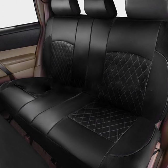 Car Seat Covers Full Set for Mitsubishi Lancer 1973–2017, Automotive Vehicle Protector, Breathable Two-Tone Splicing Design Interior Accessories, Water Resistant Non-Slip,B-Gray - Image 5