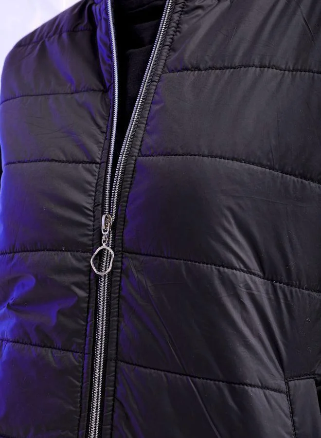 Freehand  Women Regular Fit Solid Puffer Jacket for Women | Best Price UAE