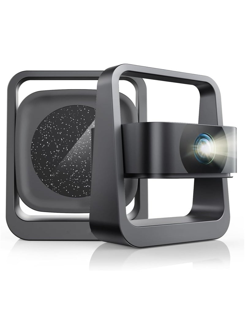 Starwell Projector [Electric focus/Android 13.0] 4K Supported 15000lumens Movie Projector, with WiFi 6 and BT5.2 Video Projector,270° Angle Adjustment Home Theater - Image 1