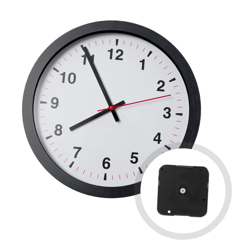 Clock Movement Mechanism Replacement Kit For DIY Wall Clock Battery Operated - Image 5