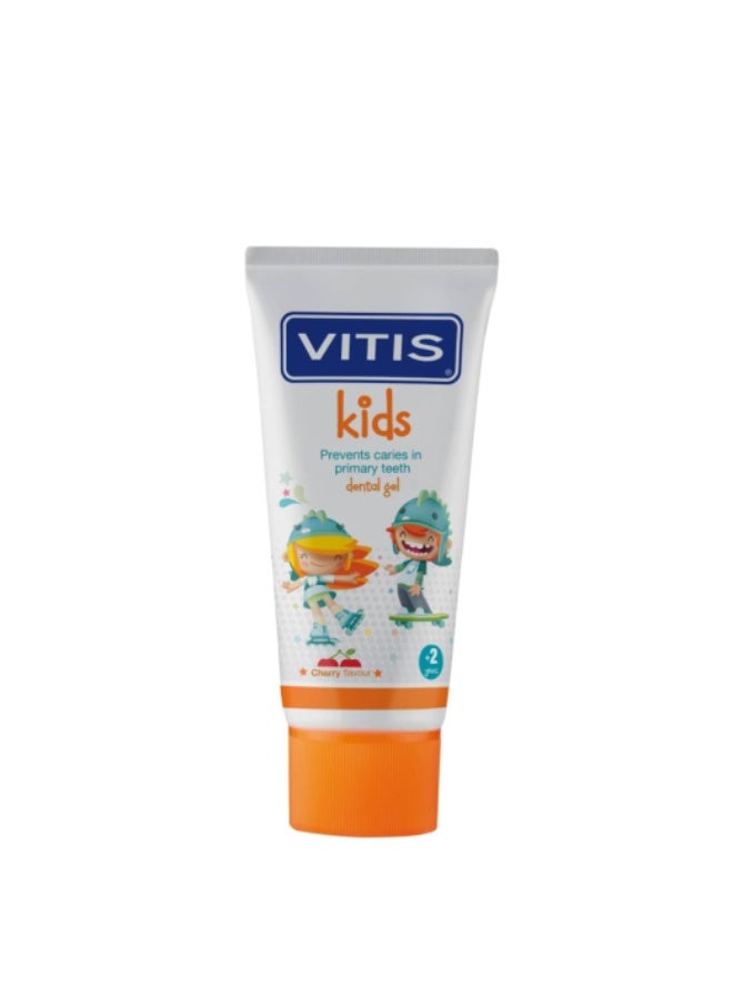 Vitis Kids Gel Dentífrico Cereja 50ml - Image 1