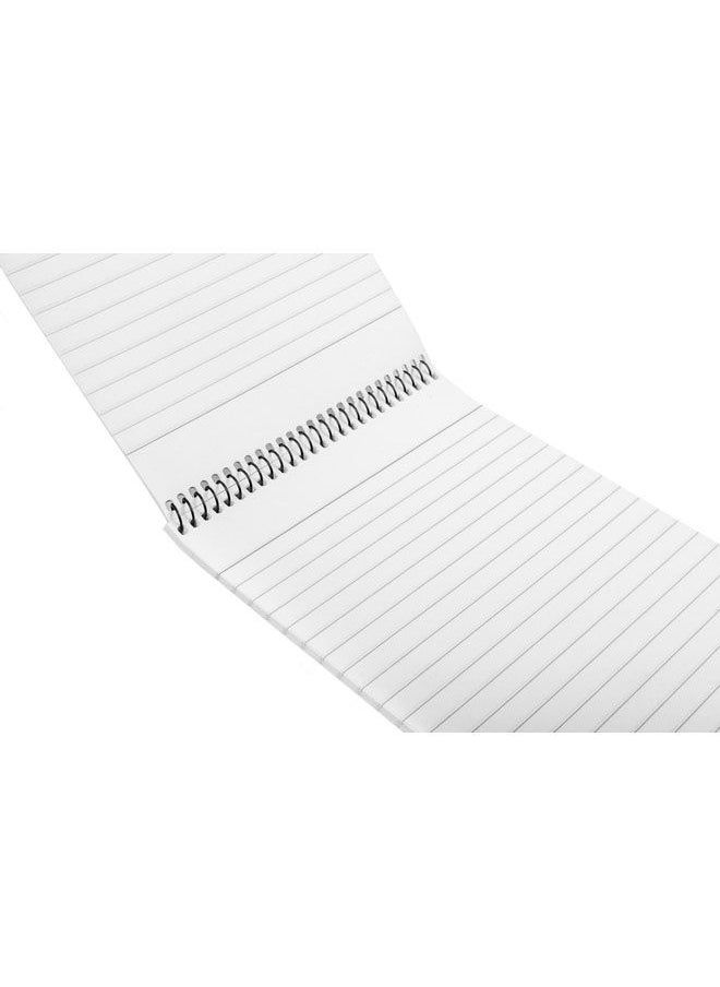 sasco Sasco Block Note 40 Pages Spiral - Pack of 6 -Assorted Colors  - Image 1
