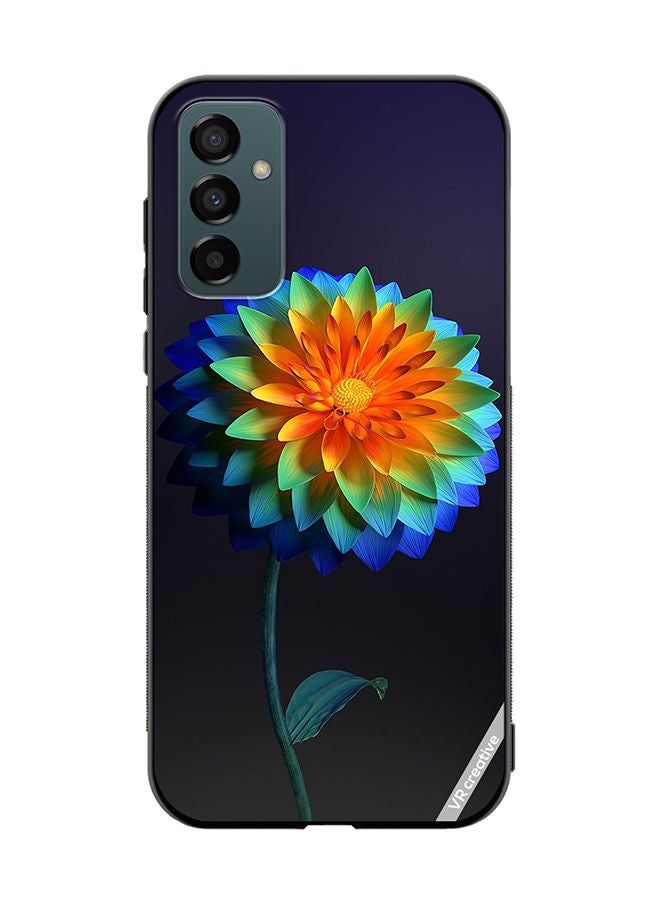 VR CREATIVE Protective Case Cover For Samsung Galaxy F23 Flower Design Multicolour - Image 1