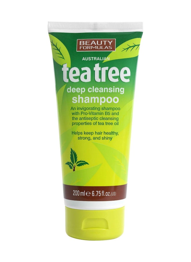 BEAUTY FORMULAS Tea Tree Shampoo  200Ml 