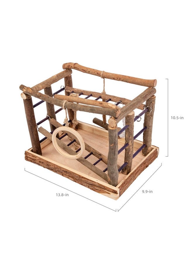 Niteangel Natural Living Playground for Birds, Bird Activity Center - Image 5