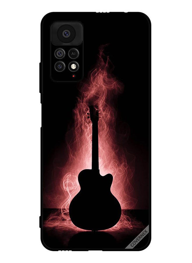 Covernex Protective Case Cover For Xiaomi Redmi Note 11 Pro 5G Guitar Reflection In Dark  - Image 1