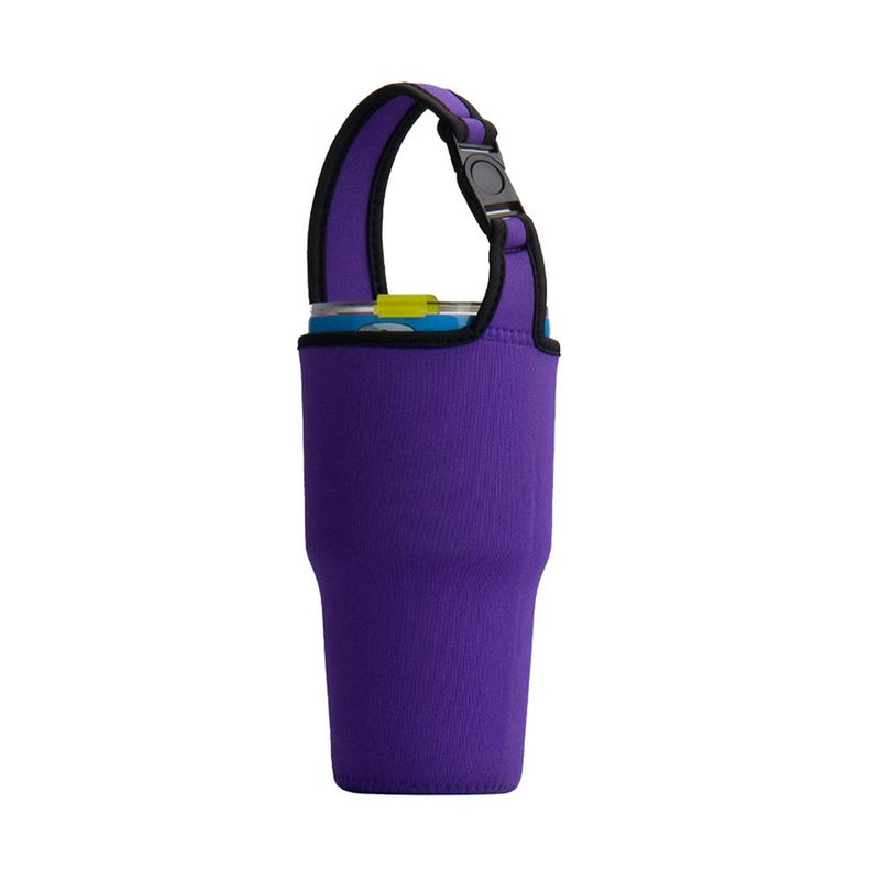 Wholesale spot supply of 30OZ ice-cold cup sleeves made of cross-border diving material, convenient handle, 900ml car cup sleeves. - Image 3