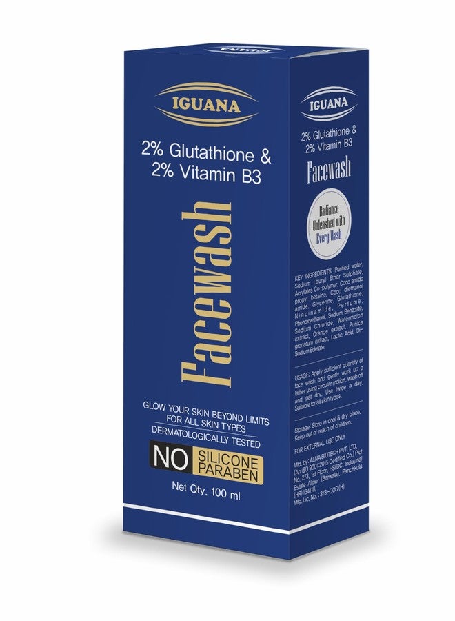 IGUANA Glutathione and Vitamin B3 Fash Wash for Cleanses & Brightens Skin Suitable for all Skin Types (Pack of 1) - Image 3