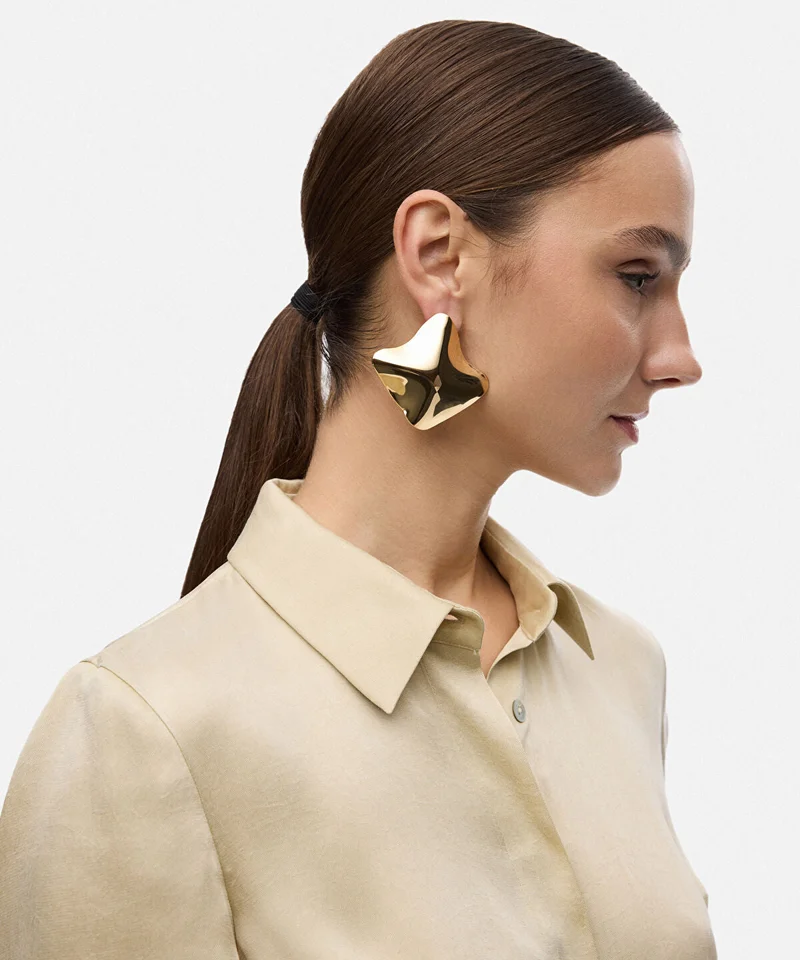 Ipekyol Maxi Steel Earrings