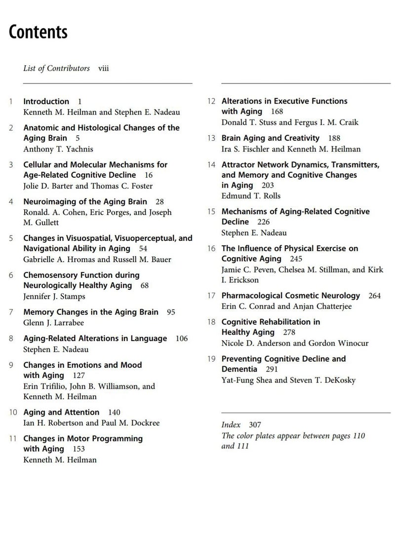 Cognitive Changes and the Aging Brain 1st Edition, Kindle Edition by Kenneth M. Heilman (Author, Editor), Stephen E. Nadeau (Editor) - Image 4