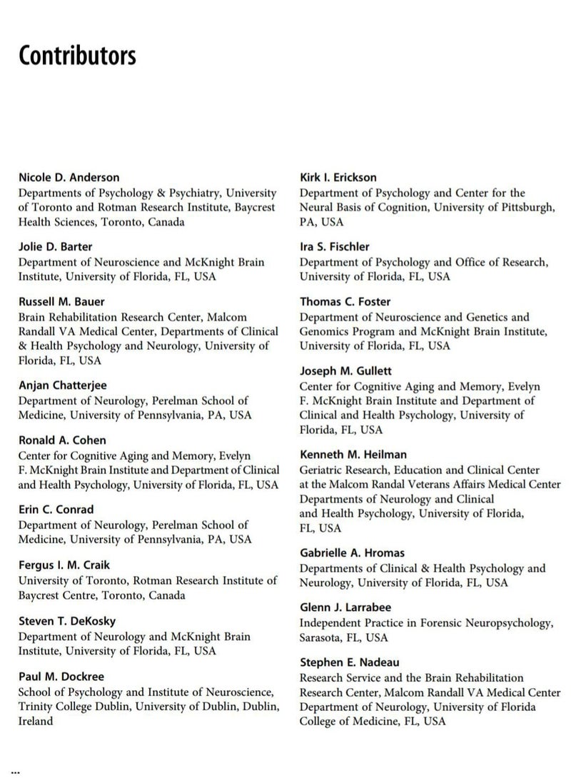 Cognitive Changes and the Aging Brain 1st Edition, Kindle Edition by Kenneth M. Heilman (Author, Editor), Stephen E. Nadeau (Editor) - Image 5