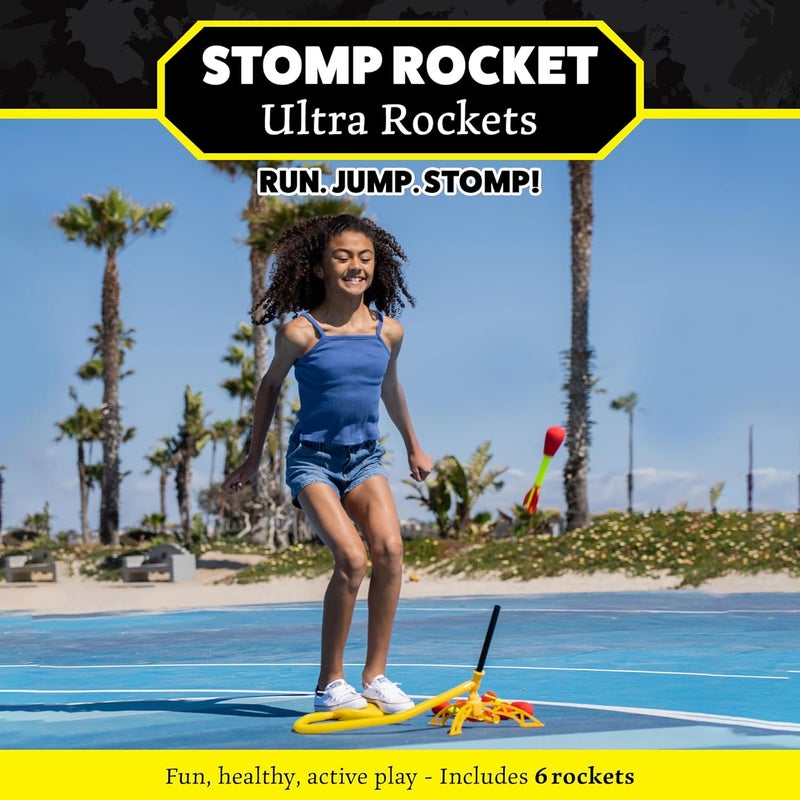 Stomp Rocket Ultra Rocket with Refill Pack - Kid Powered Rocket Launcher - Image 2