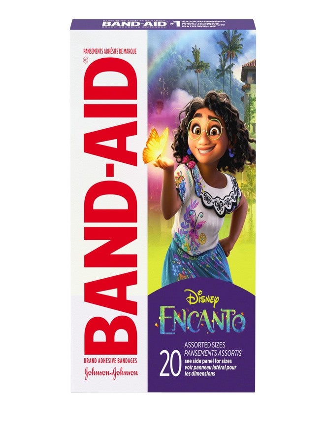 BAND-AID Brand Adhesive Bandages Assorted Sizes, 20 Count (Encanto) - Image 1