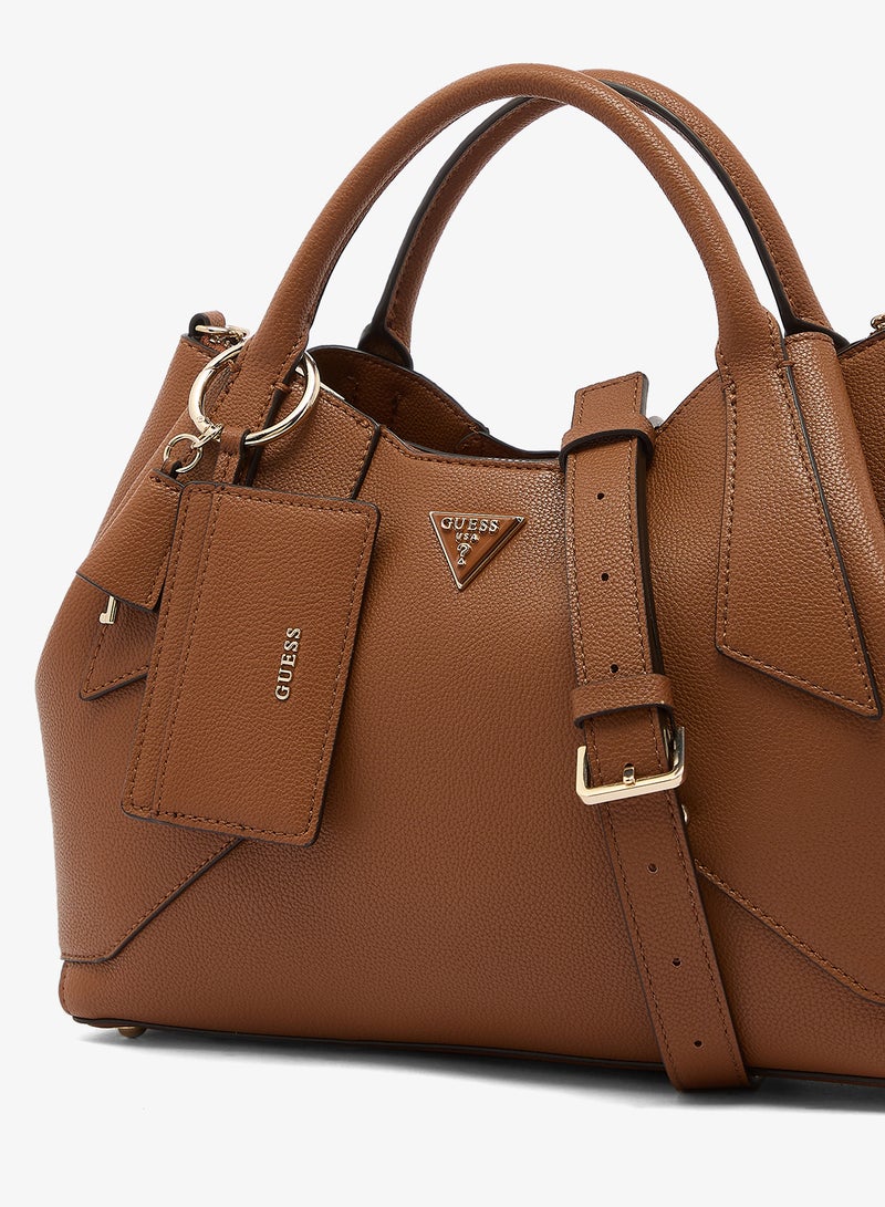 GUESS Darcy Girlfriend Satchel Bag - Image 3