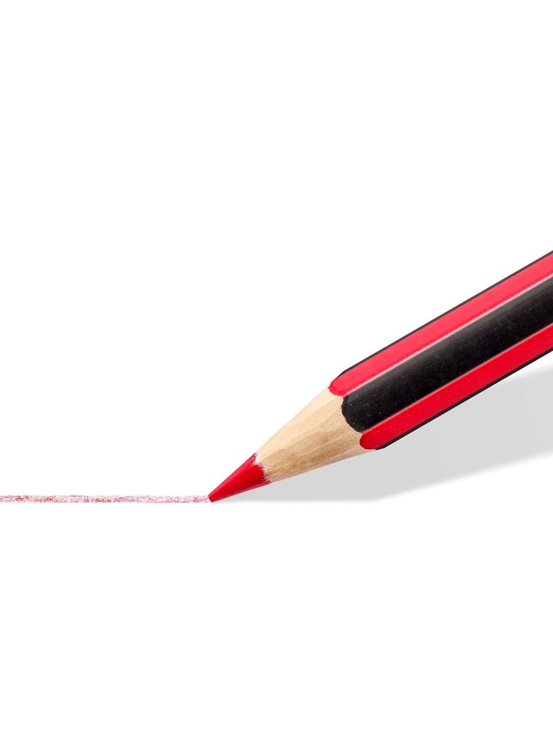 STAEDTLER 36 قطعة من أقلام التلوين نوريس في علبة أسطوانية معدنية متعددة الألوان - Image 4