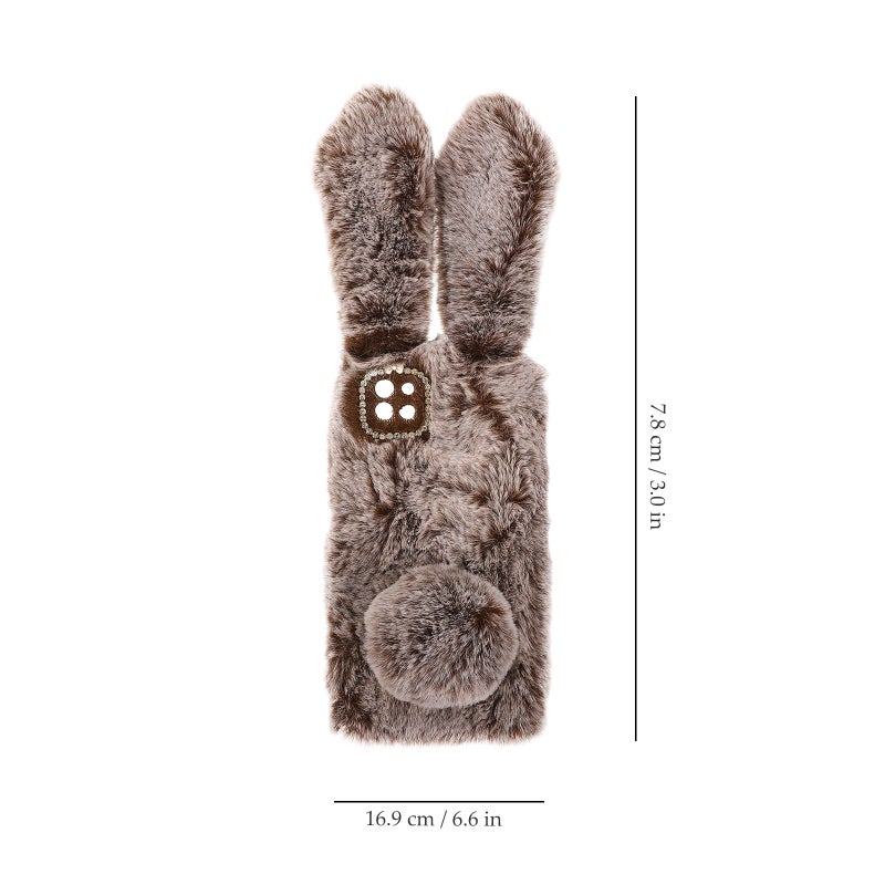Protective Smartphone Shell Plush Phone Cover Compatible for Galaxy 5G - Image 2