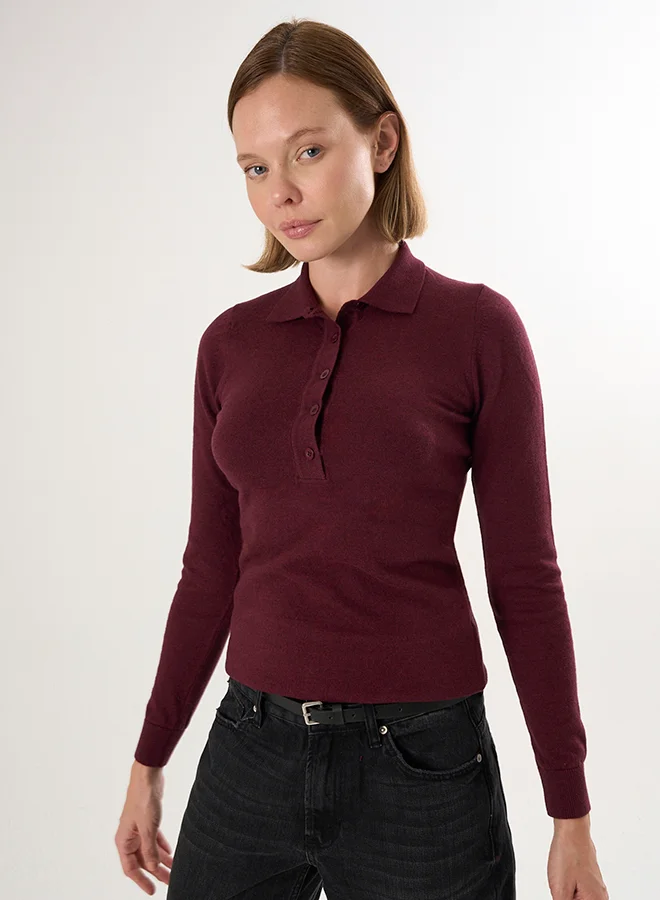 فيليكس هاردي بلوفر بياقة بولو بأزرار