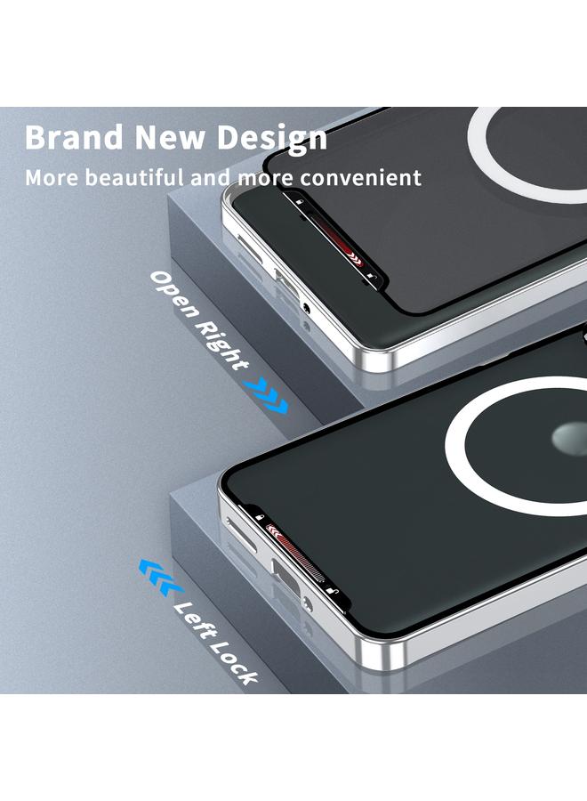 S-TOP Case For Motorola Edge 50 Ultra Frosted Metal MagSafe Magnetic Phone Case - Image 5