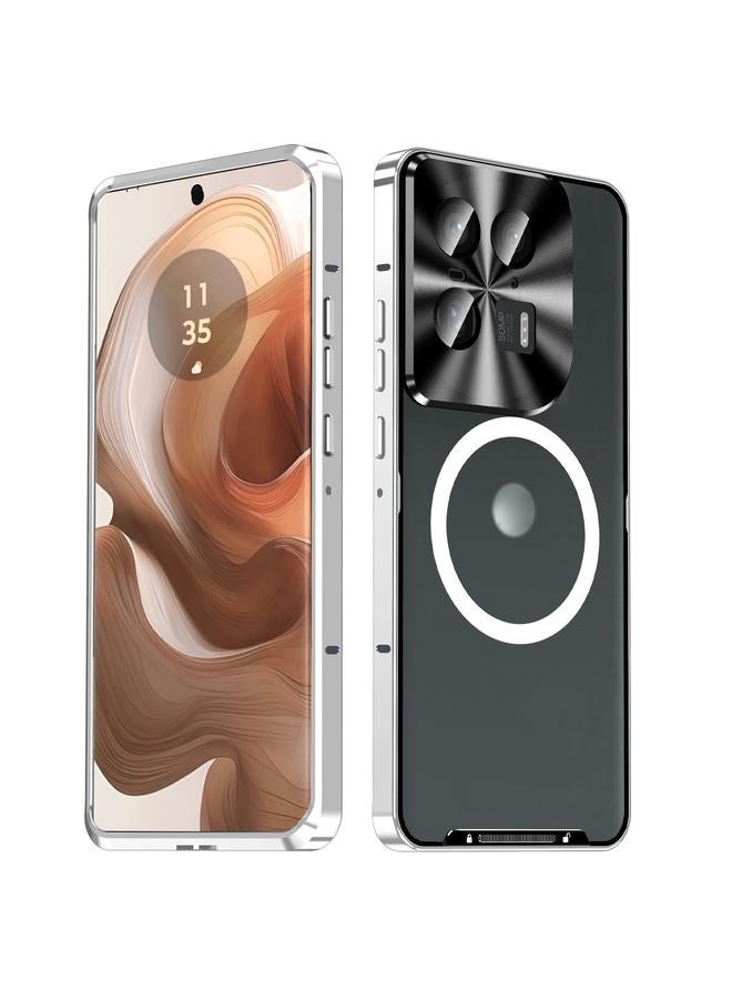 S-TOP Case For Motorola Edge 50 Ultra Frosted Metal MagSafe Magnetic Phone Case - Image 2