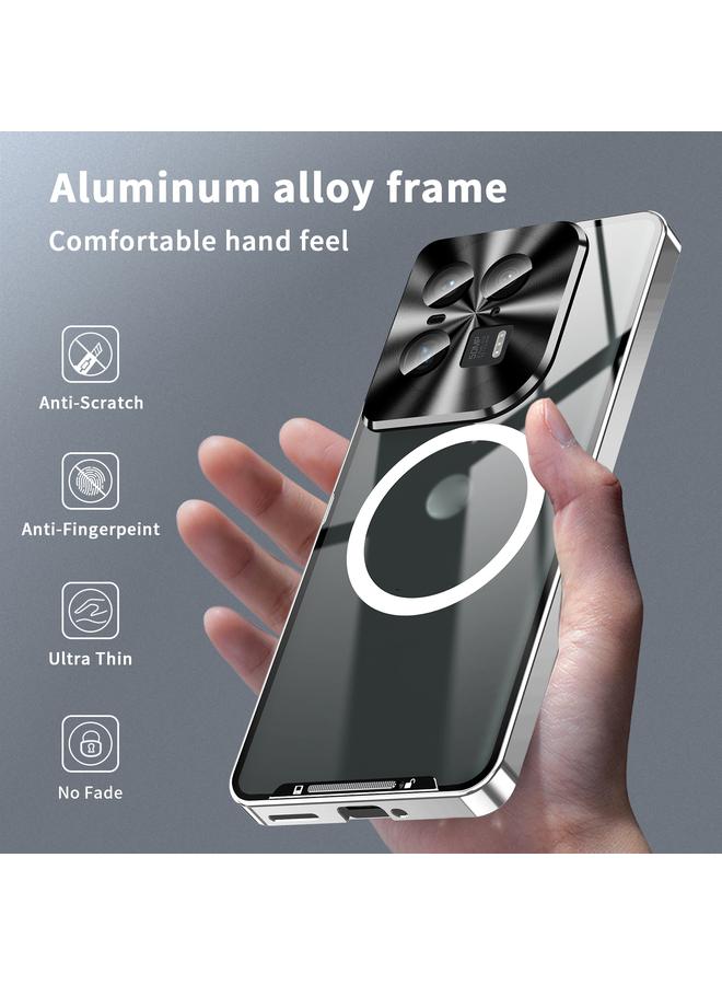 S-TOP Case For Motorola Edge 50 Ultra Frosted Metal MagSafe Magnetic Phone Case - Image 4