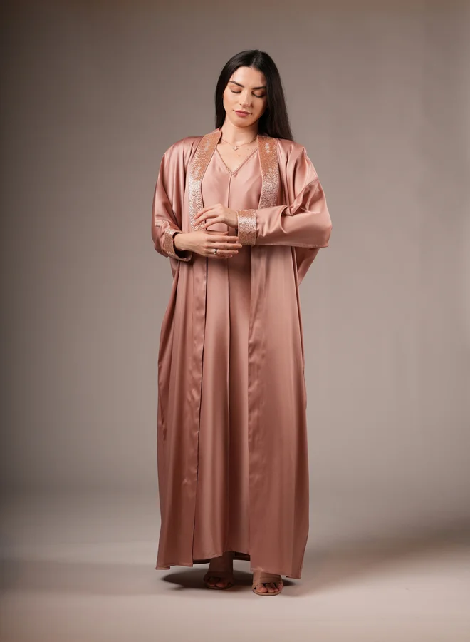 MAISON ARABELLE Satin Maxi Dress