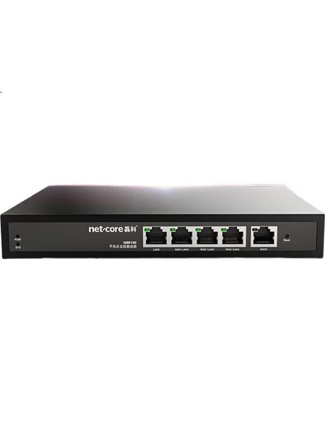 Netcore Nbr100 Enterprise Wired Router, Full Gigabit With Multiple Wan Ports, Supports Broadband Aggregation/Load Balancing/Cloud Management, Stable With 100 Devices - Image 2