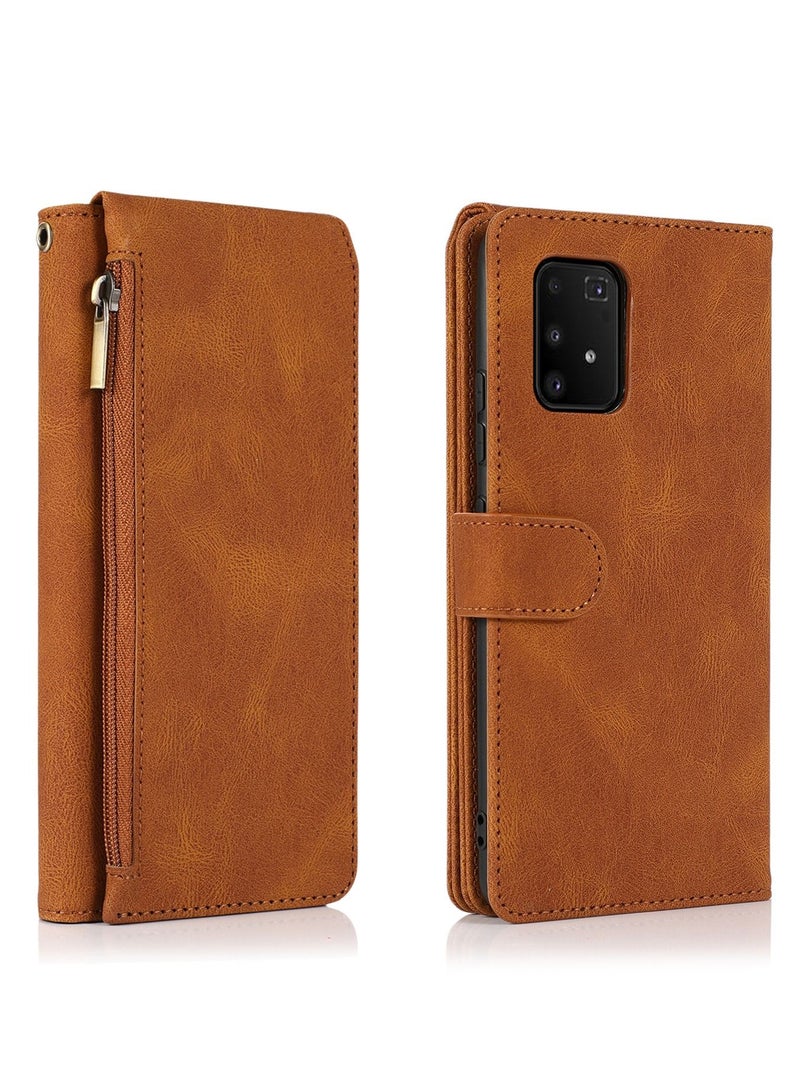 Suteni Flip Cover Leather Protective Case for Samsung Mobile Phone - Image 1