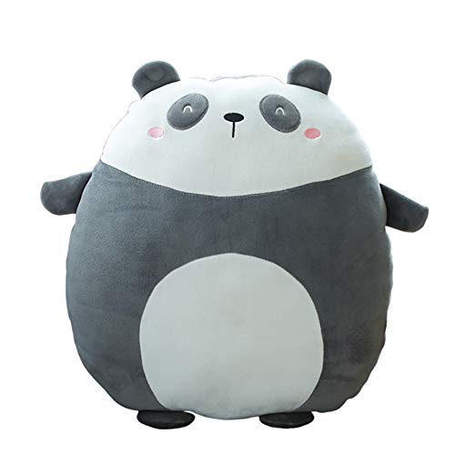 hitoshe Panda Plush Hugging Pillow Panda Stuffed Animal Toy Kawaii Plushie Throw Pillows Gifts for Birthday Valentine 16inch - Image 1