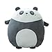 hitoshe Panda Plush Hugging Pillow Panda Stuffed Animal Toy Kawaii Plushie Throw Pillows Gifts for Birthday Valentine 16inch - Image 4