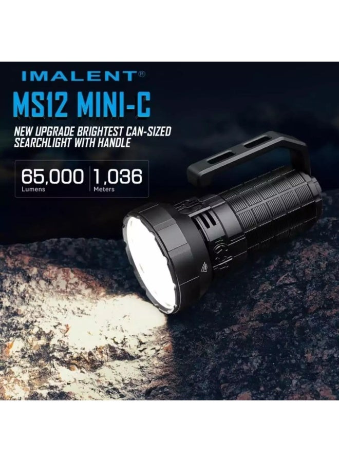 Imalent MS12 Mini Flashlight 65000 Lumens |12 CREE XHP 70.2 LEDs |1036M Range - Image 3