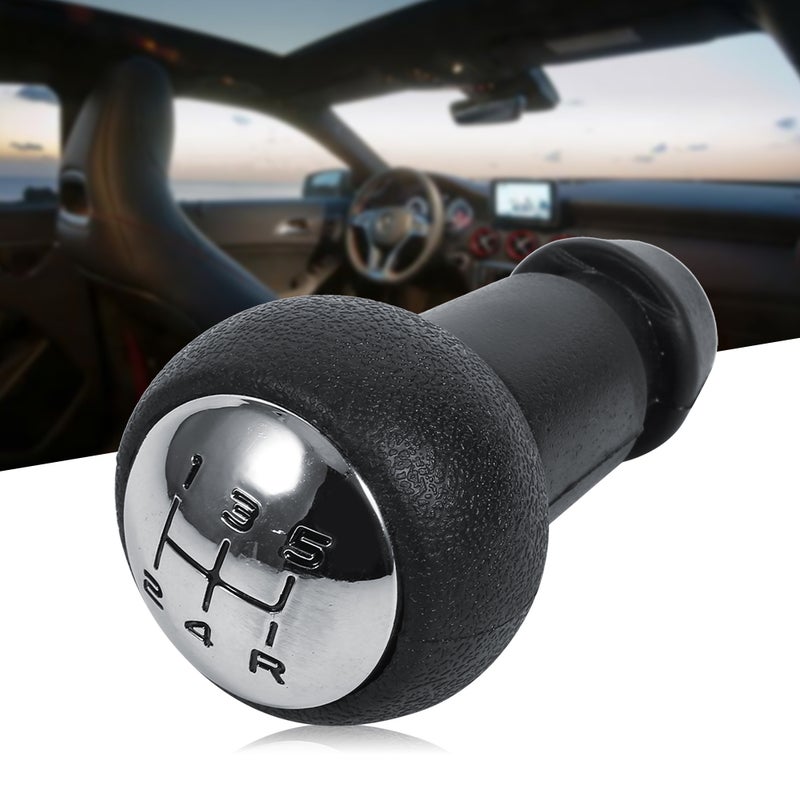 Universal Black Car 5 Speed Gear Stick Shift Knob Manual For Peugeot 307 - Image 4