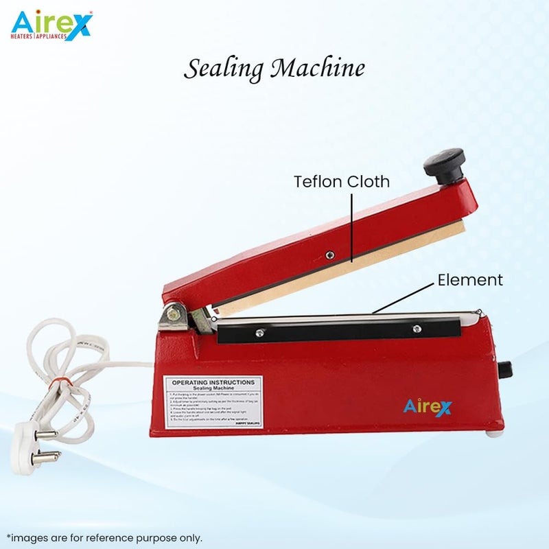 Airex Airex Teflon Metal Element Strip for Sealing Machine 10 inch Pack of 10  - Image 5