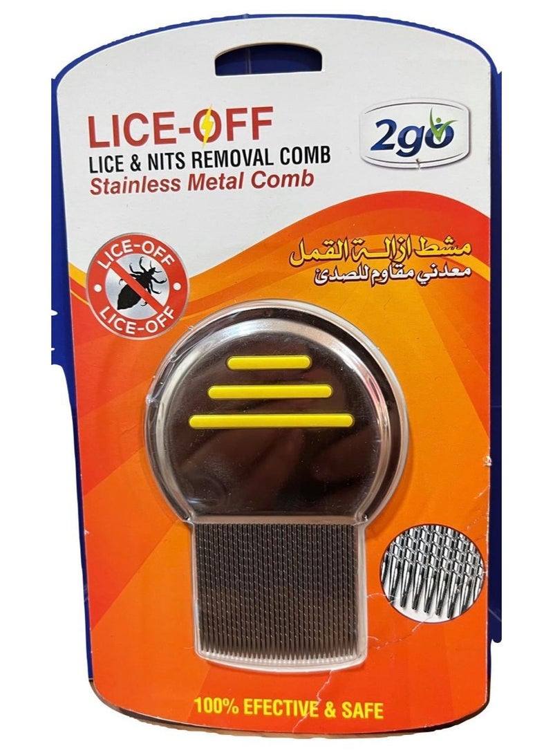 2 جو مشط إزالة القمل والصيبان من 2جو