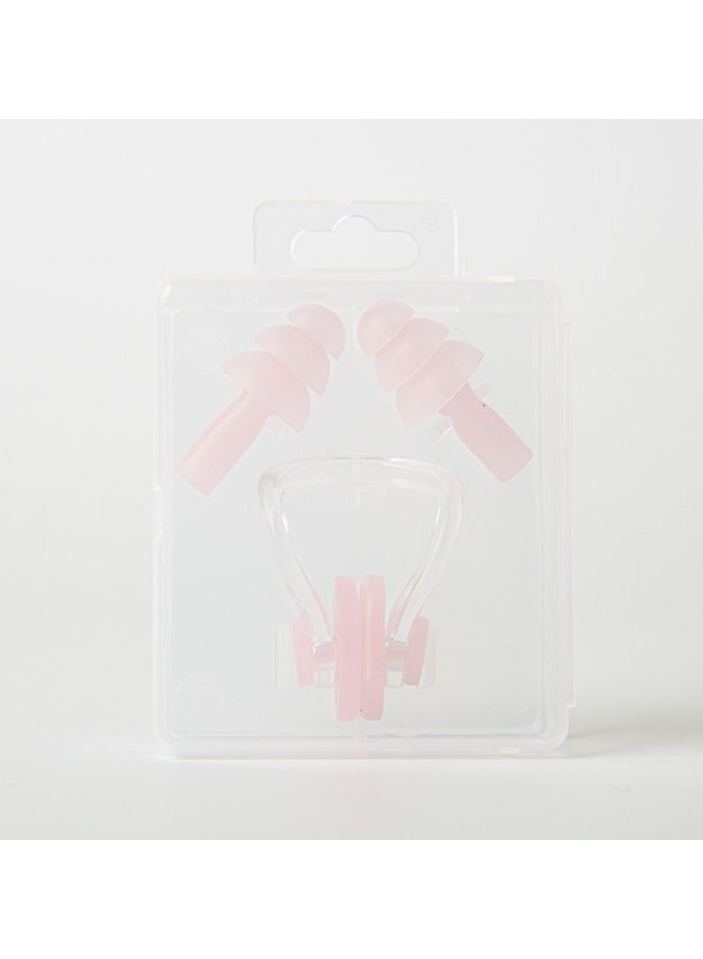 وينر 3 مجموعات من مشابك الأنف المصنوعة من السيليكون وسدادات الأنف المقاومة للماء للسباحة وسدادات الأذن للبالغين والأطفال، واقيات الأذن والأنف - Image 4