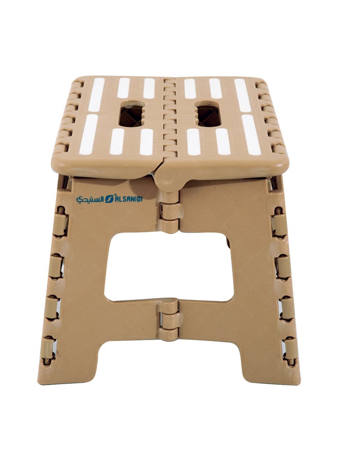 السنيدي كرسي وسلم بلاستيك يتحمل 150 كجم- سهل الحمل والتخزين، ثابت وغير قابل للانزلاق، يتحمل وزن عالي - Image 3