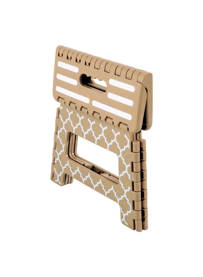 السنيدي كرسي وسلم بلاستيك يتحمل 150 كجم- سهل الحمل والتخزين، ثابت وغير قابل للانزلاق، يتحمل وزن عالي - Image 4