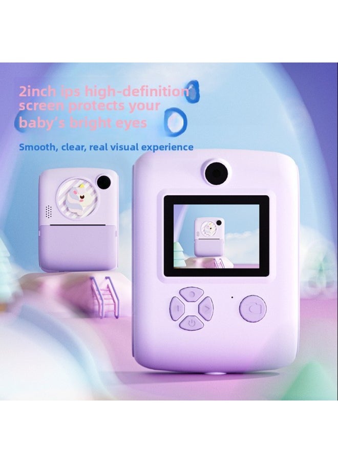 Yimi X17 Children's Paramount Print Digital Camera HD Small SLR Dual Lens Photography Camera Toy-Color:32G Memory Card  - Image 3