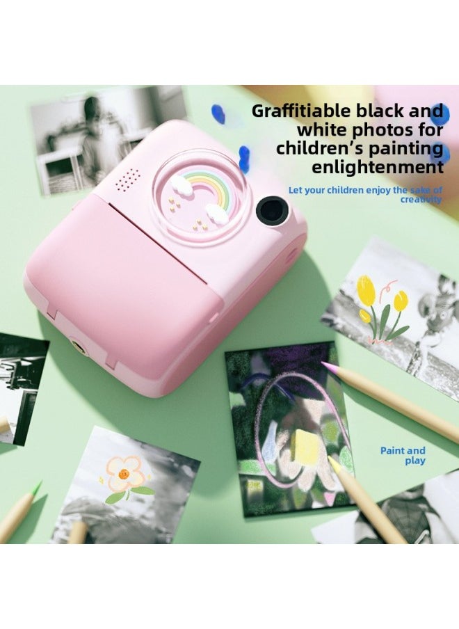 Yimi X17 Children's Paramount Print Digital Camera HD Small SLR Dual Lens Photography Camera Toy-Color:32G Memory Card  - Image 4