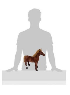 Tickles Tickles Standing Horse Soft Stuffed Plush Animal Toy for Kids Boys & Girls Birthday Gifts (Size: 55 cm Color: Brown)  - Image 3