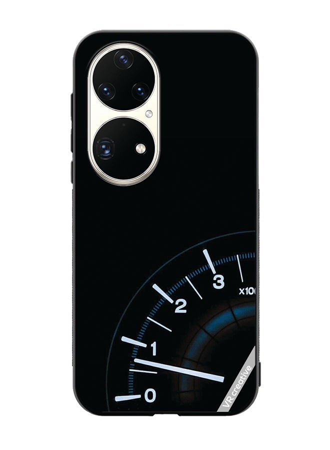 VR CREATIVE Protective Case Cover For Huawei P50 Pro Speedometer Design Multicolour - Image 1