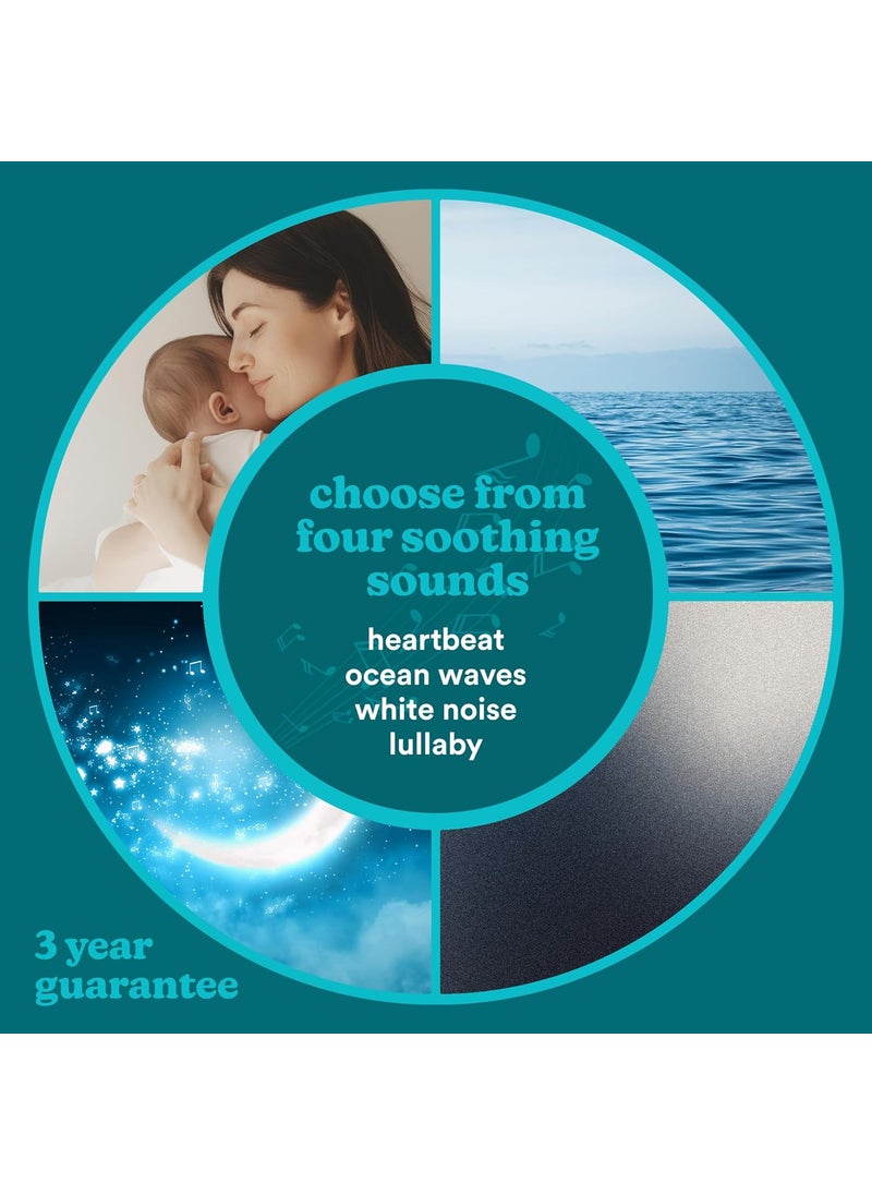 HoMedics MyBaby SoundSpa OnTheGo Baby Soother Sleep Aid 4 Soothing Sounds Adjustable Volume Control and Clip for Prams Buggies Strollers Changing Bags Car Seats Small and Lightweight Auto Timer  - Image 2