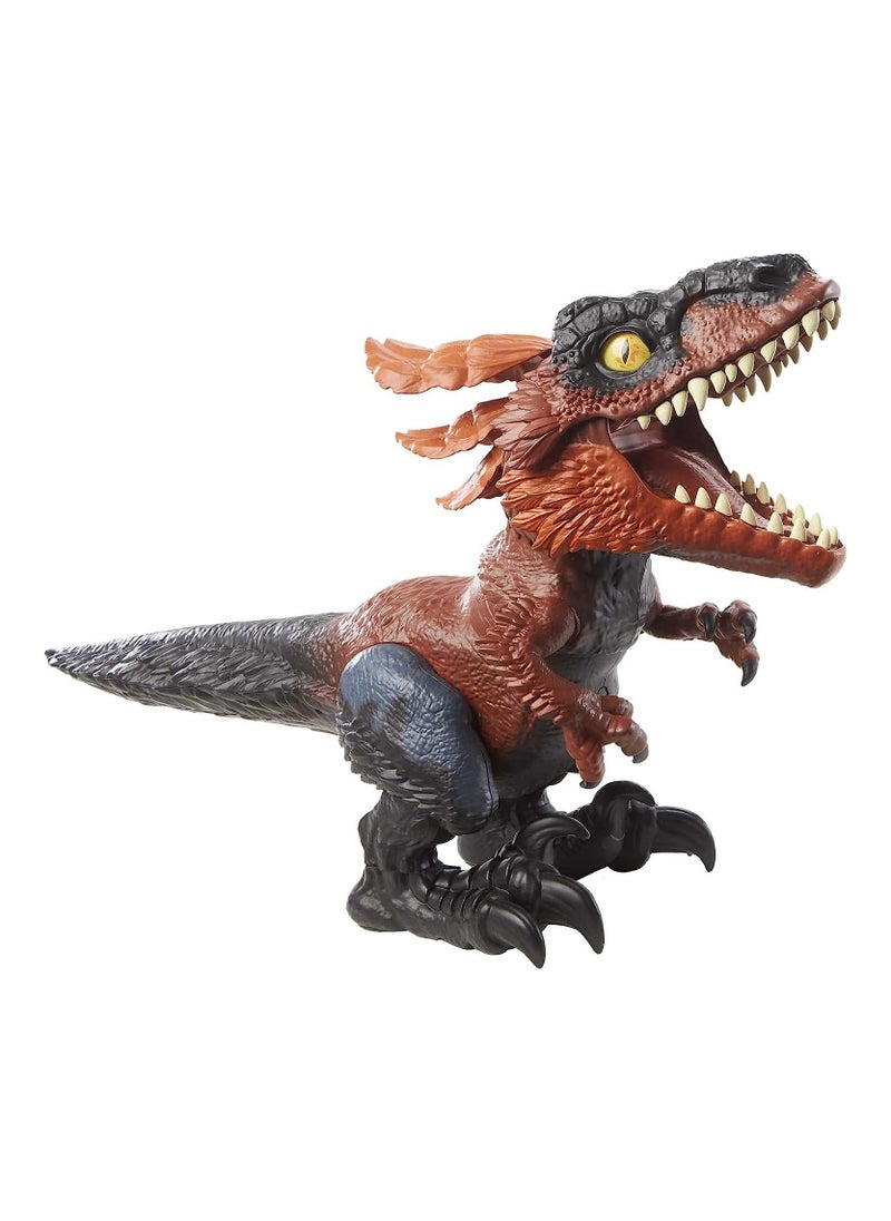 Mattel Toys - Jurassic World Dominion - Uncaged Ultimate Pyroraptor Dinosaur Toy - Action Figure with Interactive Motion and Sound - Image 1
