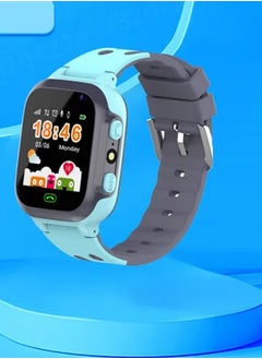 Nabi Kids Smart Watch With Calling Feature Support SIM Card  Waterproof Watch Phone for Children Kid Student One Button Speed Dial Voice Call Chat HD Touch Screen Offers Security Positioning Watch Blue  - Image 3