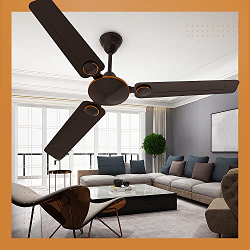 Crompton Montania 1200mm (48 inch) Ceiling Fan (Smoked Brown), Pack of 1 - Image 4