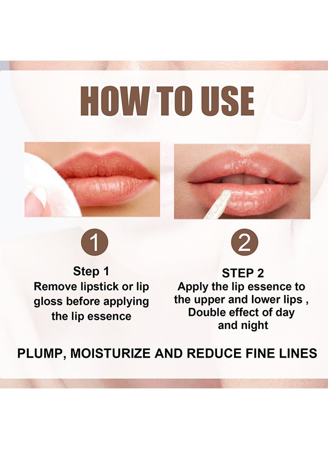 Lip Plumper - Natural Lip Plumper - Lip Plumper Gloss - Lip Moisturizing Beautiful - Lips Filler For Dry Lips - Deeply Moisturizing And Reducing Lip Wrinkles