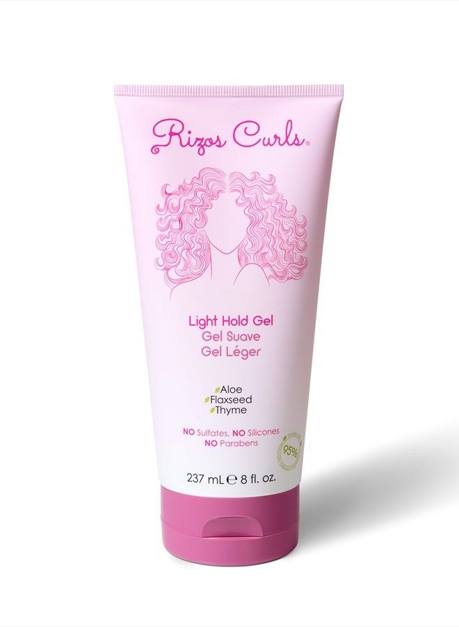 Rizos Curls جل تصفيف خفيف للشعر المجعد والمتموج، خالي من السيليكون (8 أونصات) - Image 2